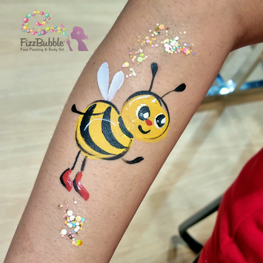 Bee-face-paint-1