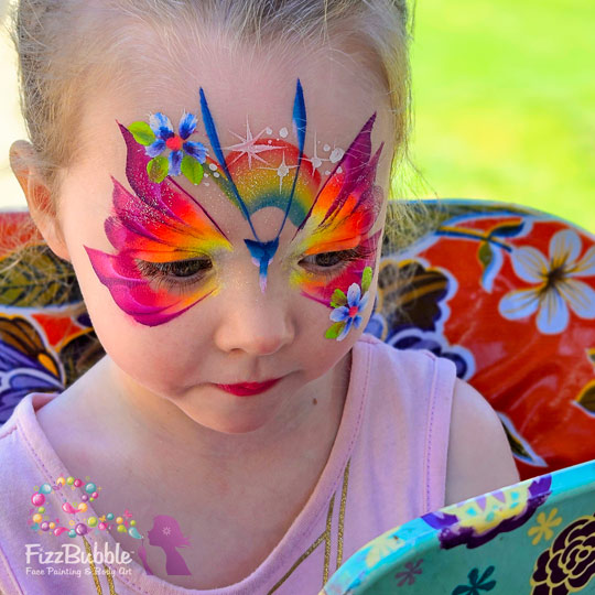Butterfly-Sunset-face-paint-1