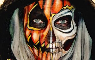 Halloween-Pumpkin-skull-face-paint-1