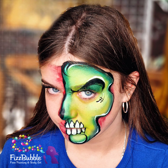 Monster-half-face-face-paint-1
