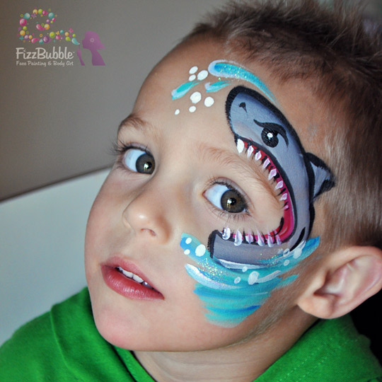 Shark-face-paint-1