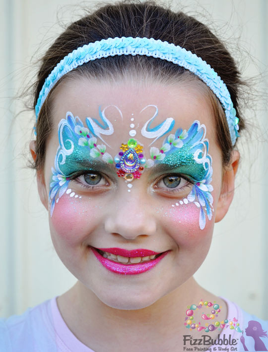 fizzbubble-face-painting-pretty-blue-fairy-princess